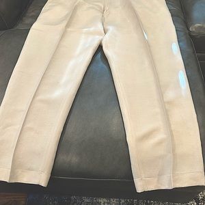 Linen pants size